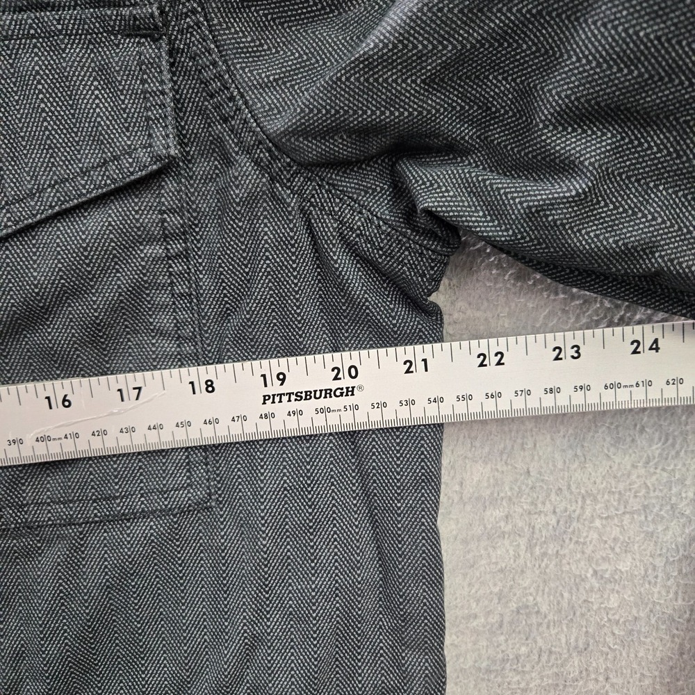 Vans Men Jacket Small Gray Herringbone Drill Chor… - image 7